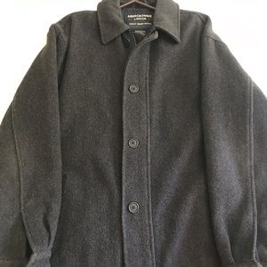 Men’s ABERCROMBIE & FITCH Wool Coat Size Small